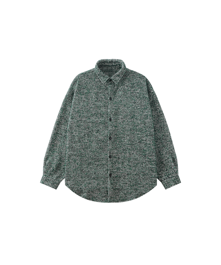 Texture Tweed Shirt – U:UME