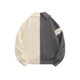 Half Docking Jeresy Cardigan