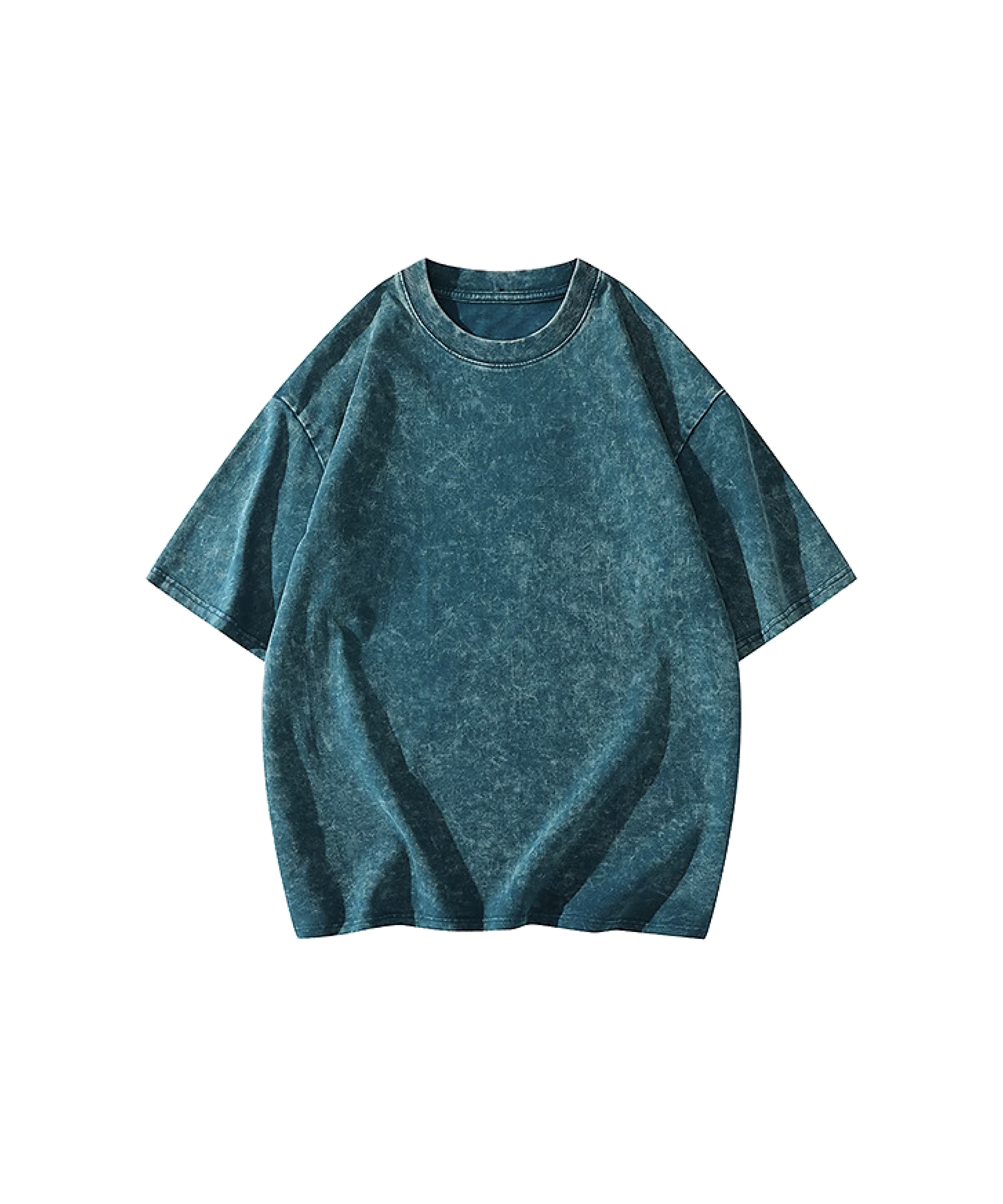 Tye Dye Round Collar T-shirt