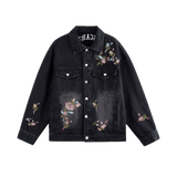 Retro Embroidery Denim Jacket