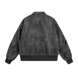 Distressed Denim Pocket Jacket