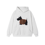 Dog Applique Hoodie