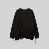 Tassel One Tone Sweater