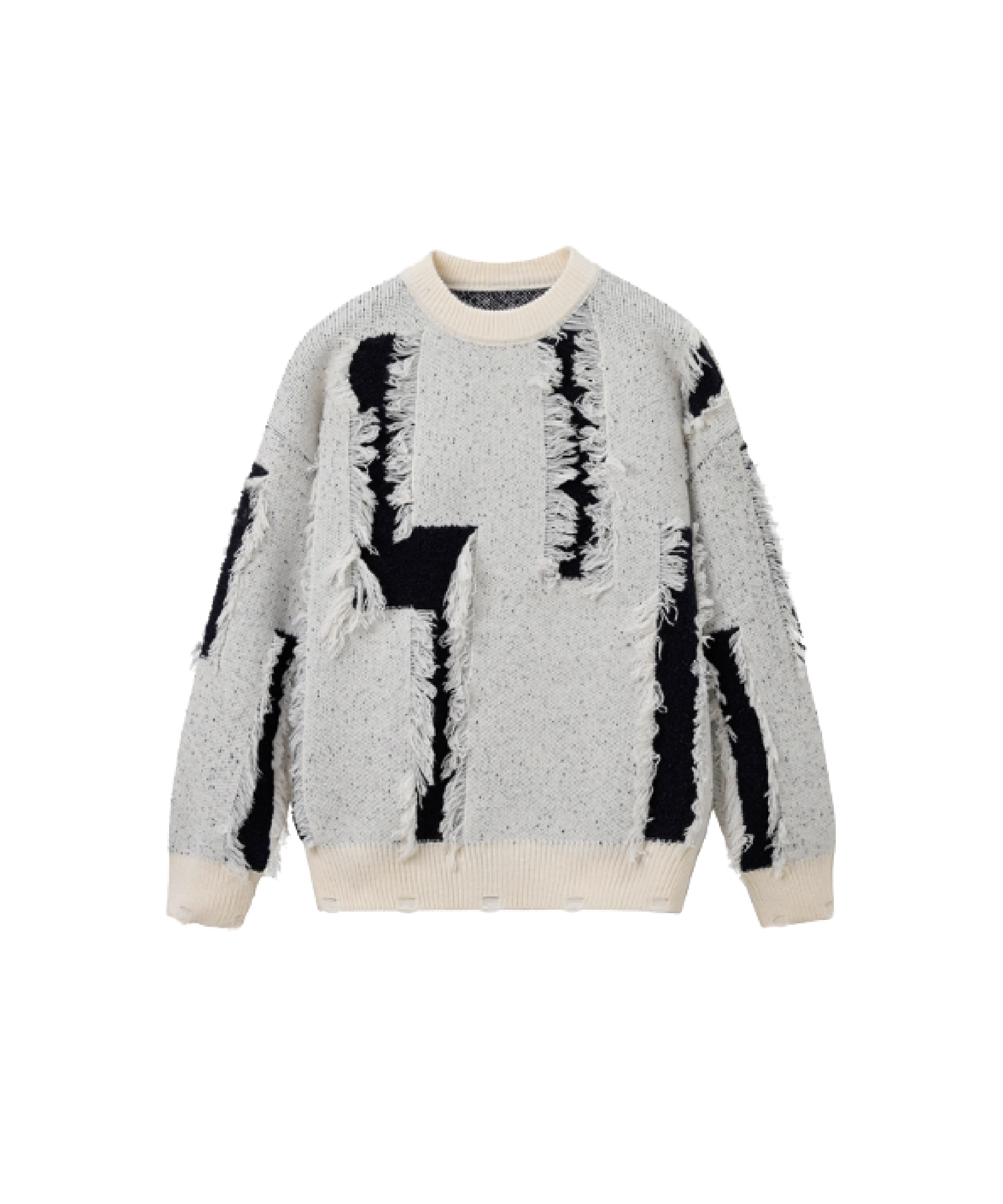 Fringe Design Sweater