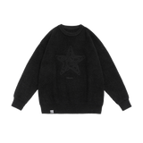 Vintage Star Embroidery Sweater