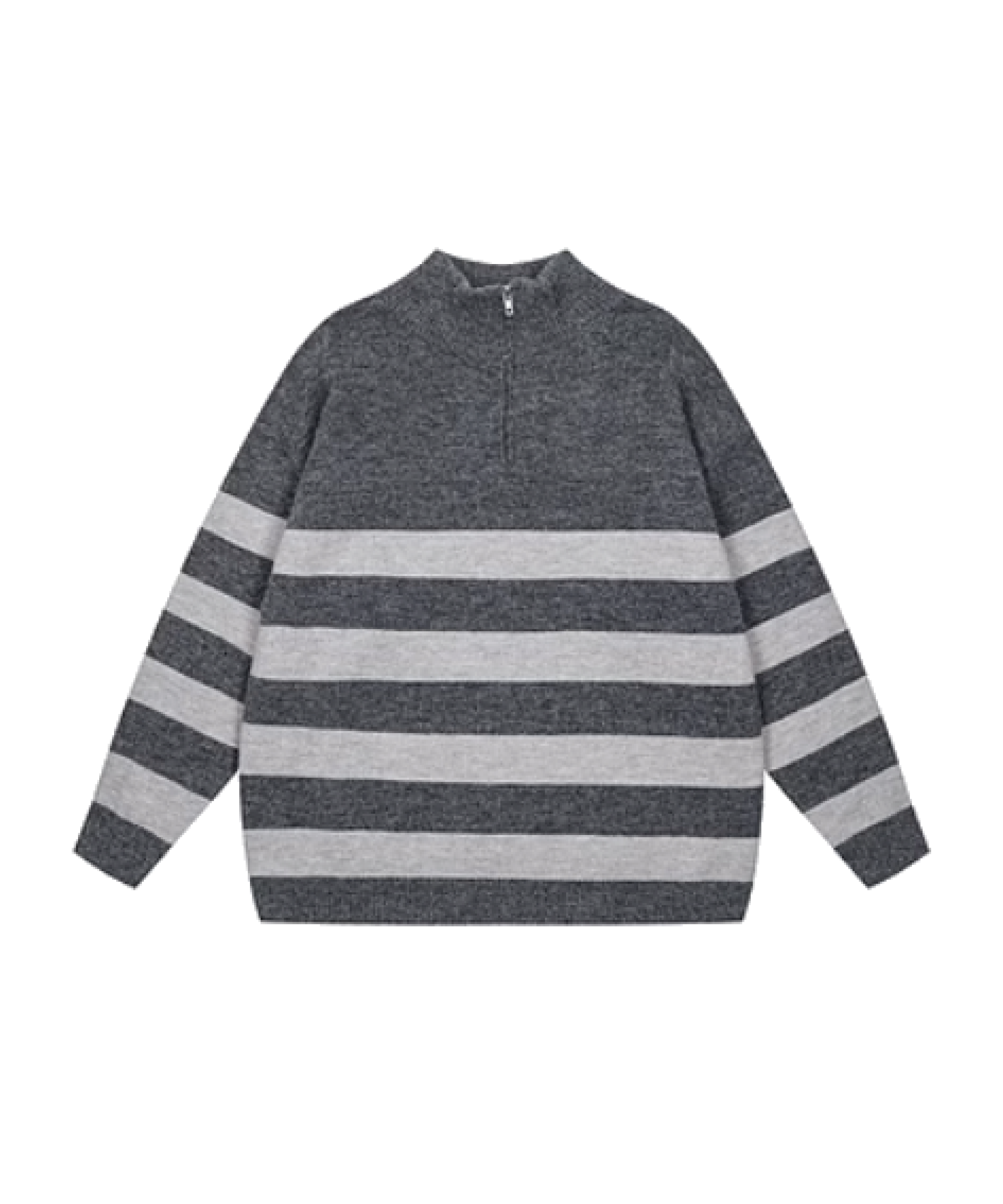 Half Stripe Pullover Knit