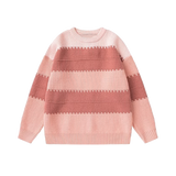 Contrast Color Patch Sweater