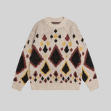 Retro Argyle Sweater