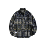 Exotic Pattern Woolly Jacket