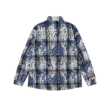 Cheerful Tye-Dye Check Shirt