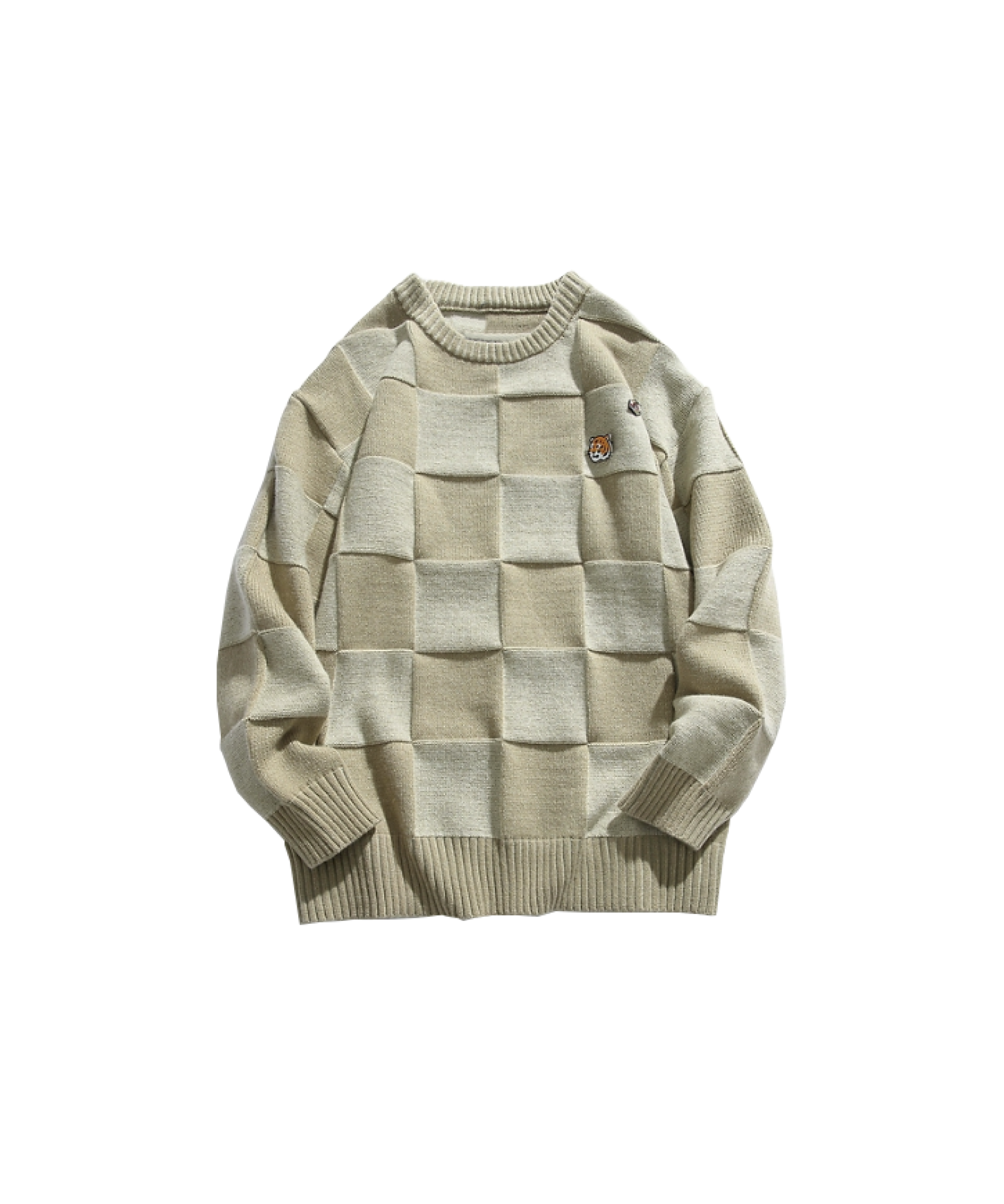 Chequer Pattern Sweater