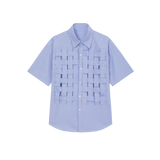 ・予約商品・Stripe Design Shirt Half Sleeve