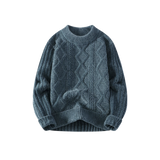 Round Collar Jeresy Sweater