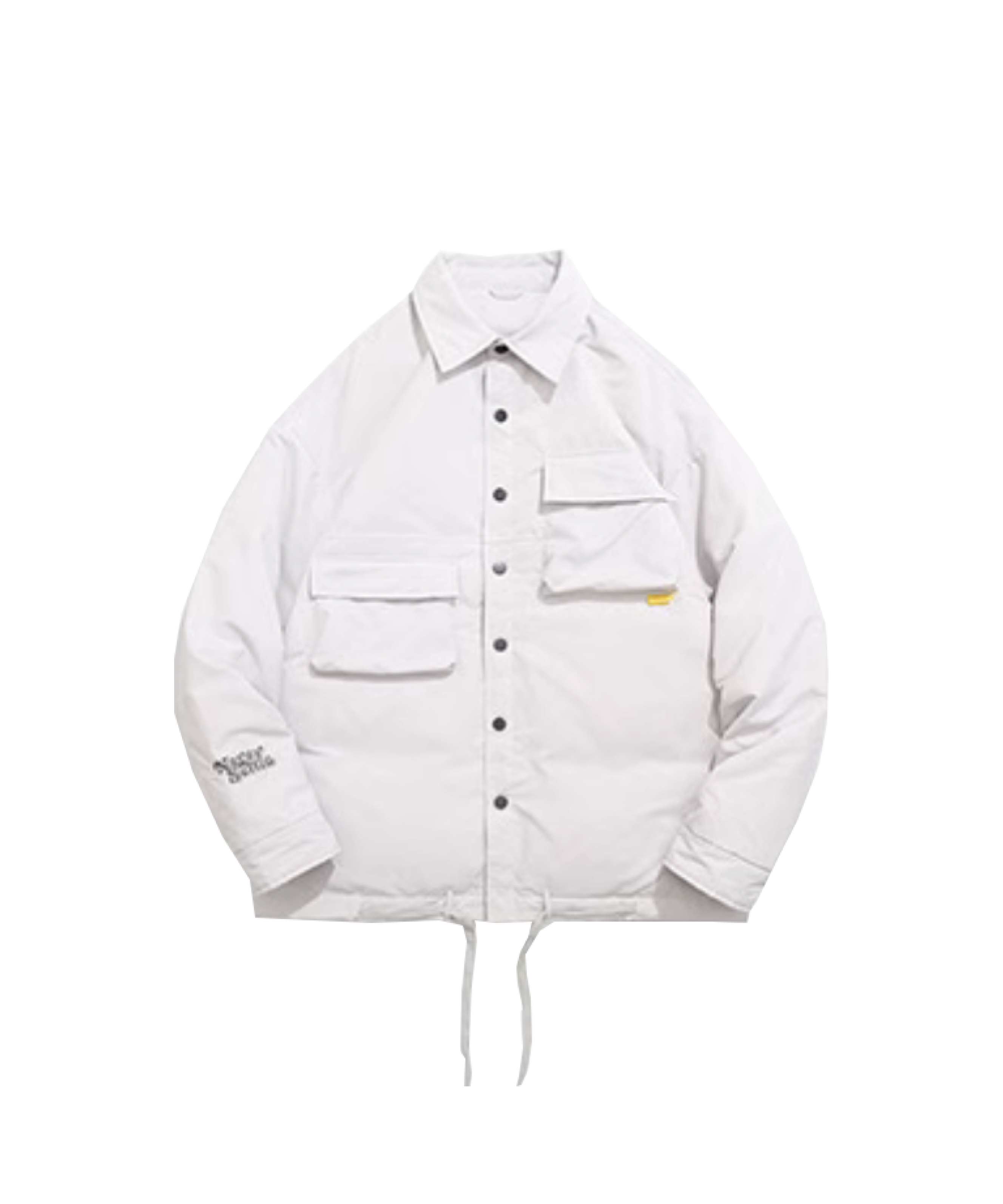 Designed Pocket Duck Down Coat