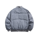 One Tone Duck Down Bomber Jacket