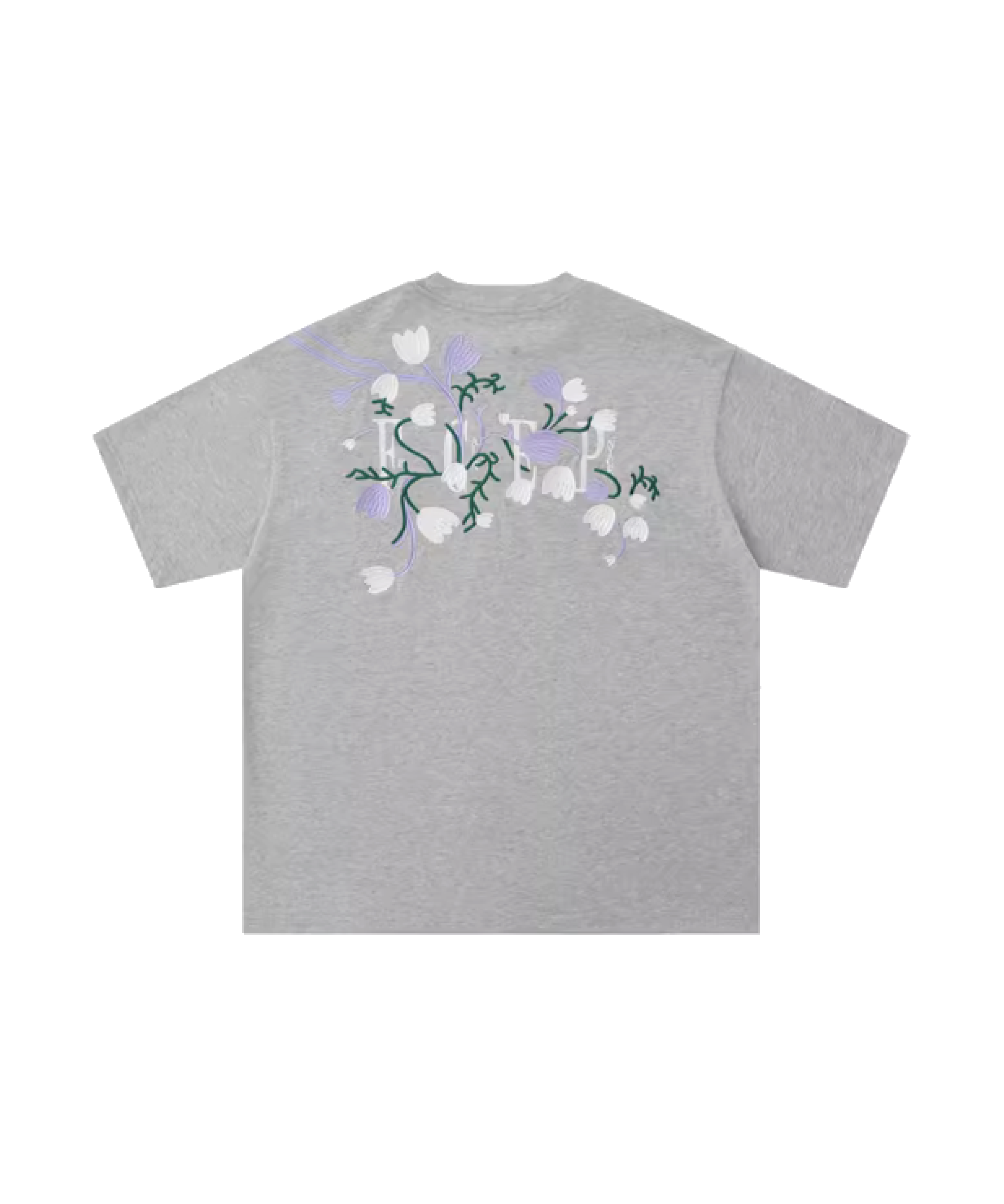 Flower Motif T-shirt