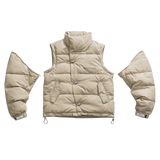 Removable Quilting Duck Down Jacket