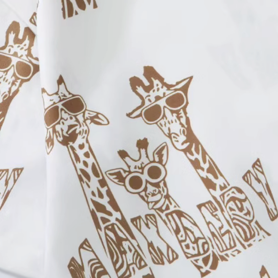 Giraffe Pattern Shirt