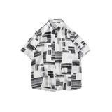 Multipattern Block Shirt