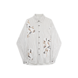 Retro Lazy Stripe Shirt