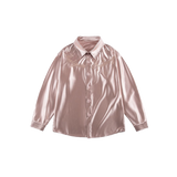 Embroidery Satin Shirt