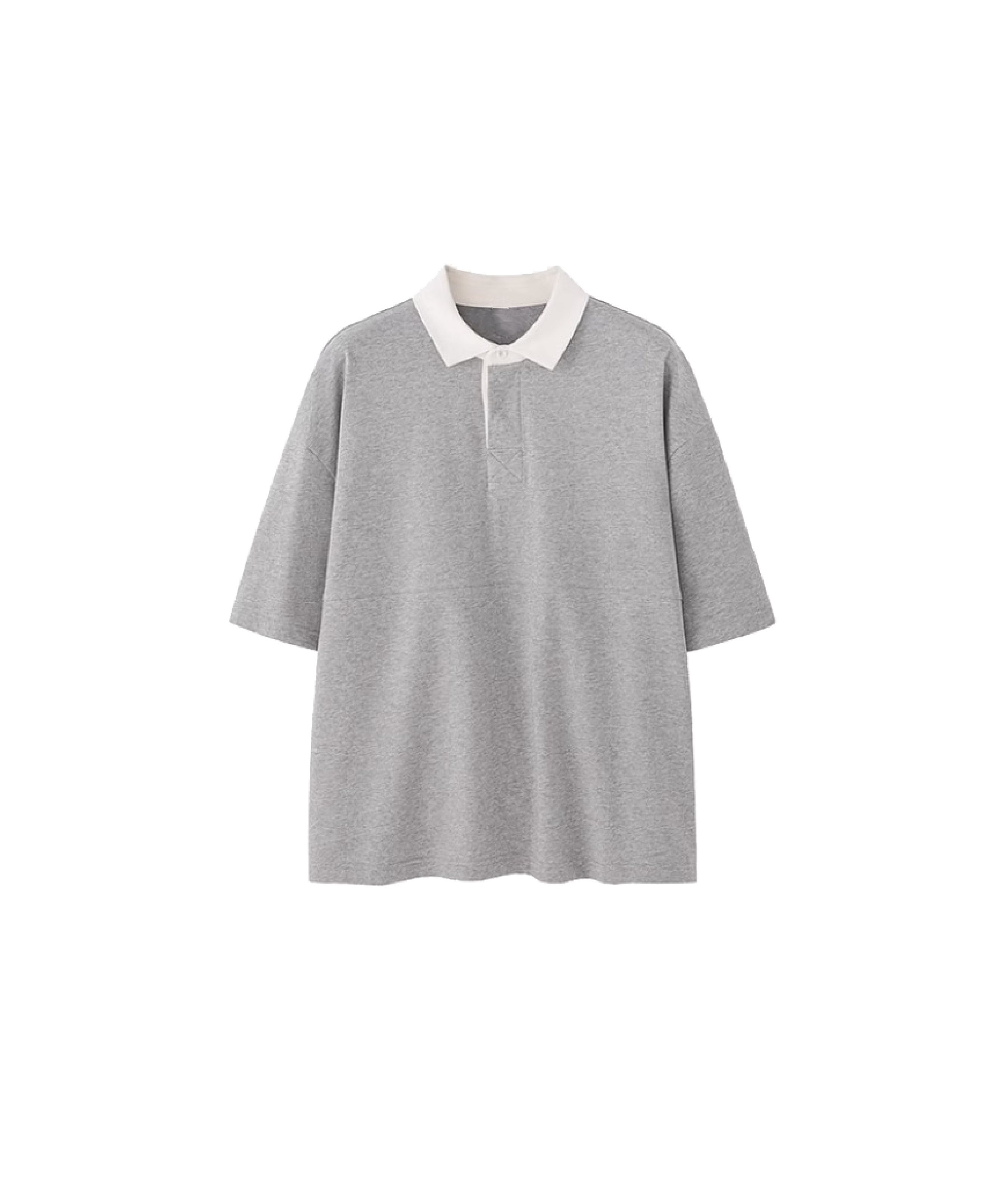 Two Tone Basic Polo Shirt