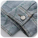 American Embroidery Denim Jacket