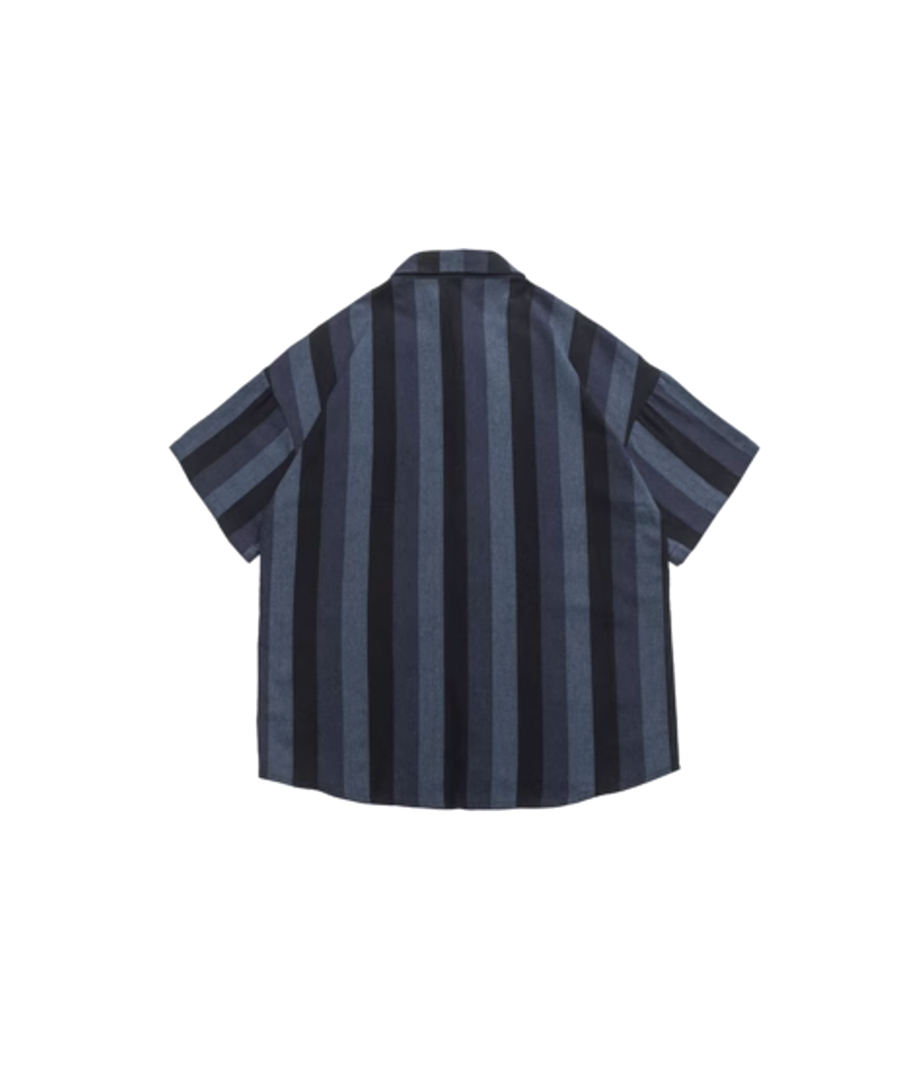 Wide Stripe Elegant Shirt