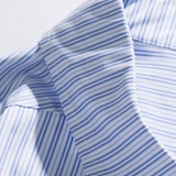 Stripe Fake Button Design Shirt