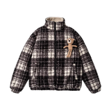 Bear Check Down Coat