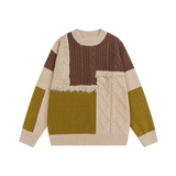 Broken Design Structured Sweater