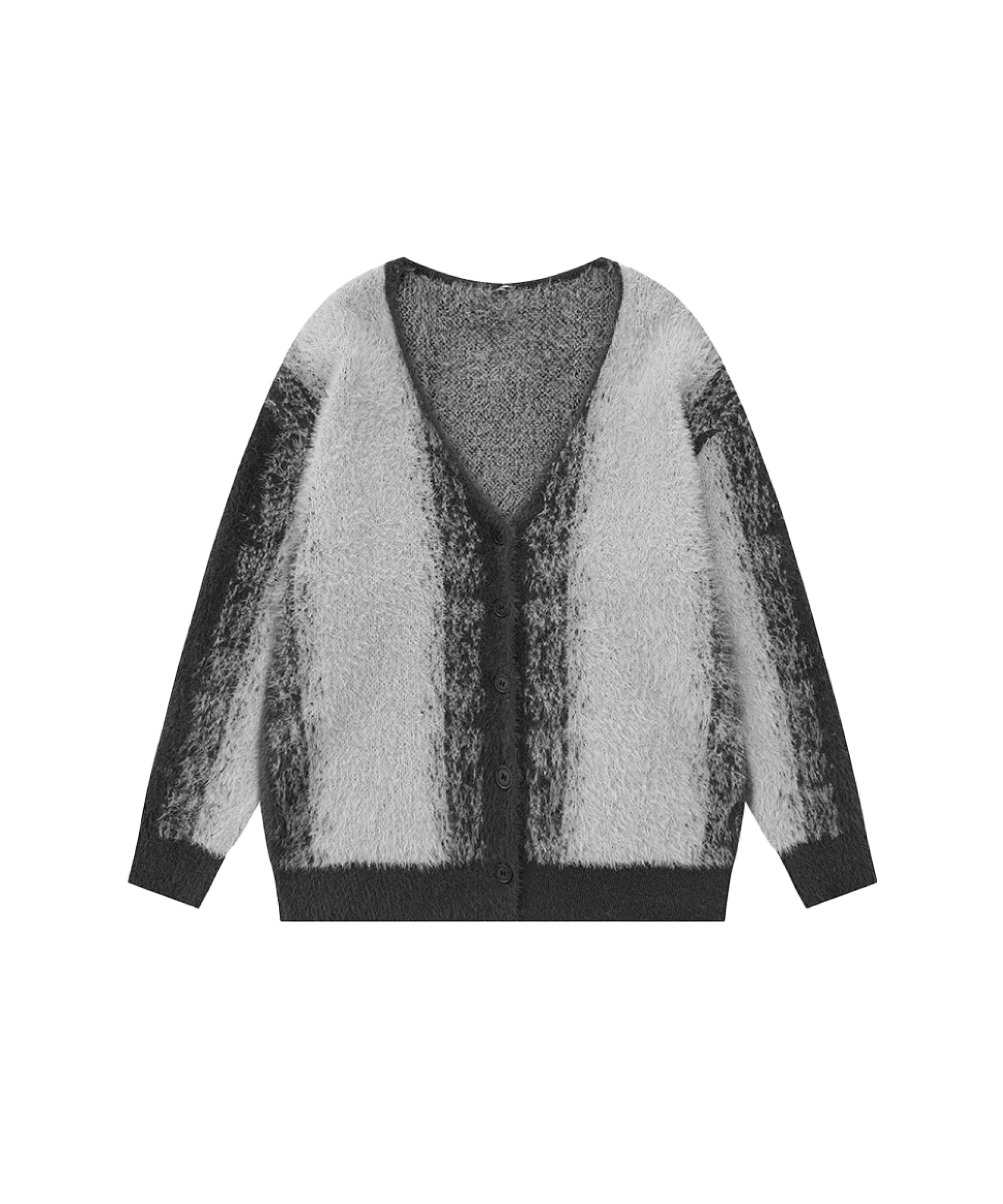 Mohair Gradient Cardigan