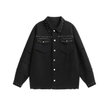 Retro Studded Denim Jacket