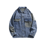 Cross Pocket Denim Shirt