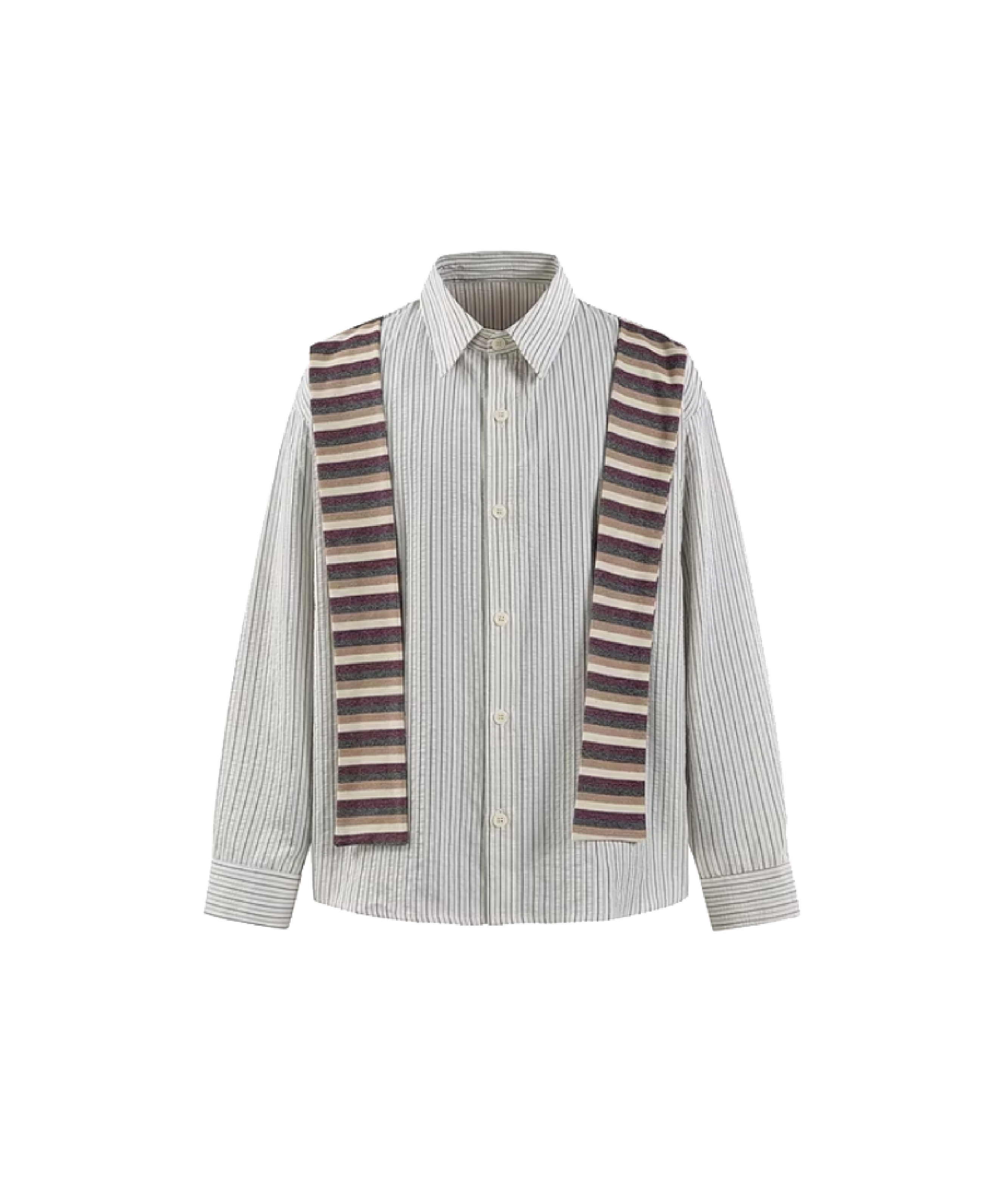 Fake Two Stripe Shirt