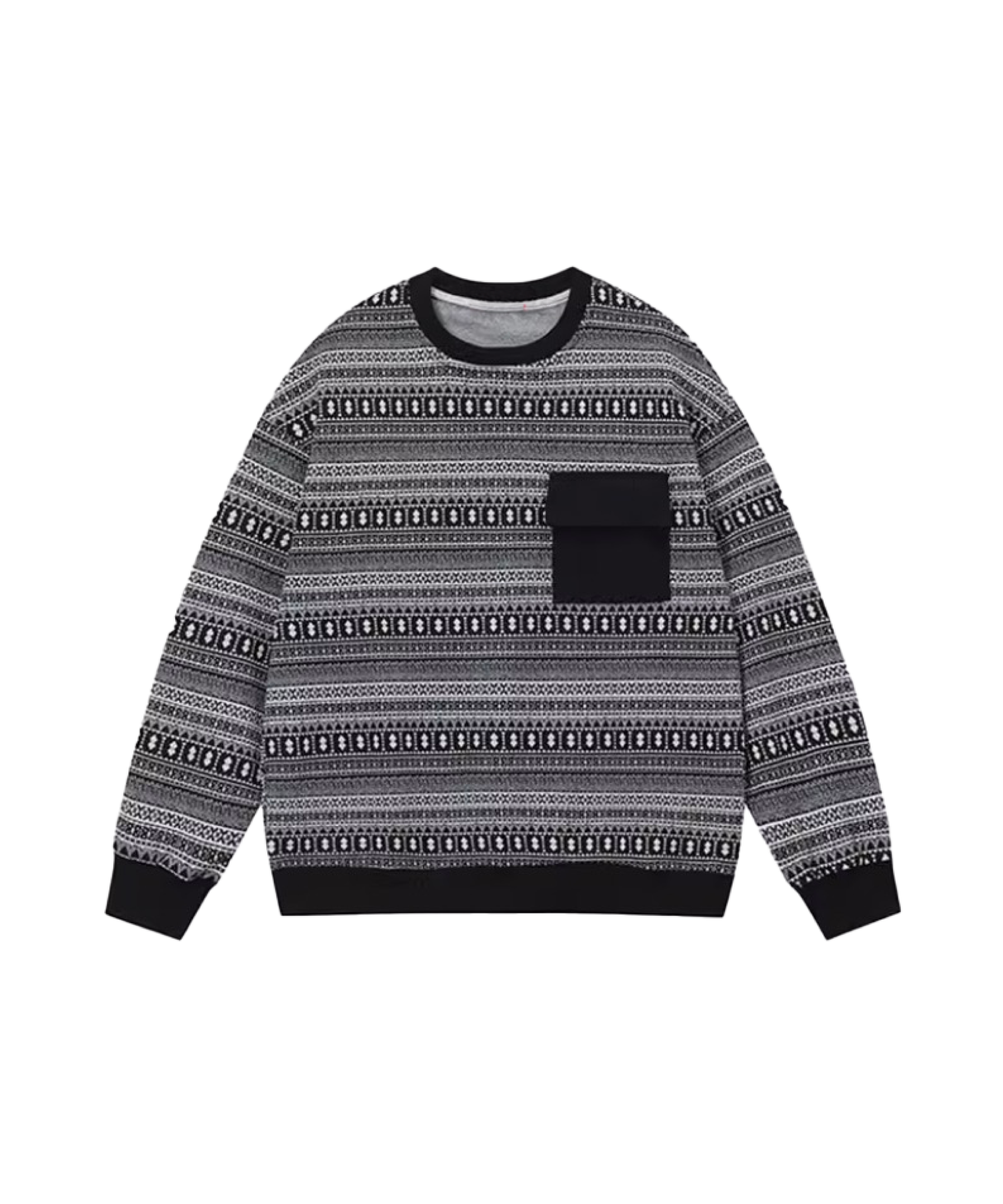 Retro Jacquard Sweater