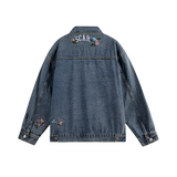 Retro Embroidery Denim Jacket
