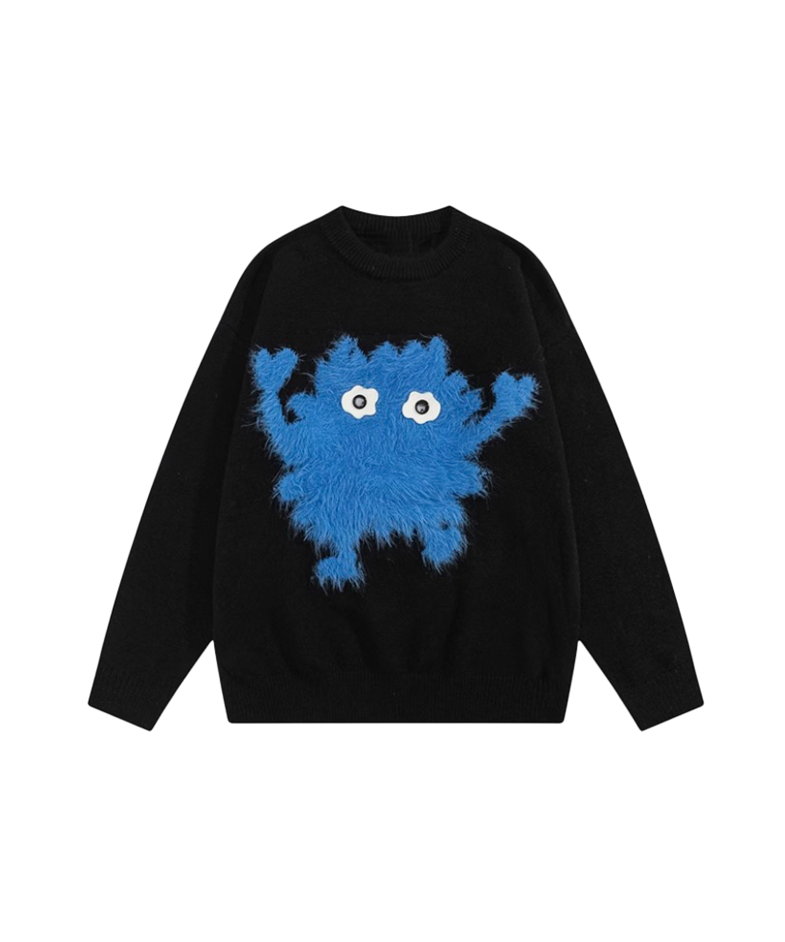 Fluffy Cartoon Sweater