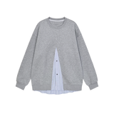 Fake Two Split Sweat