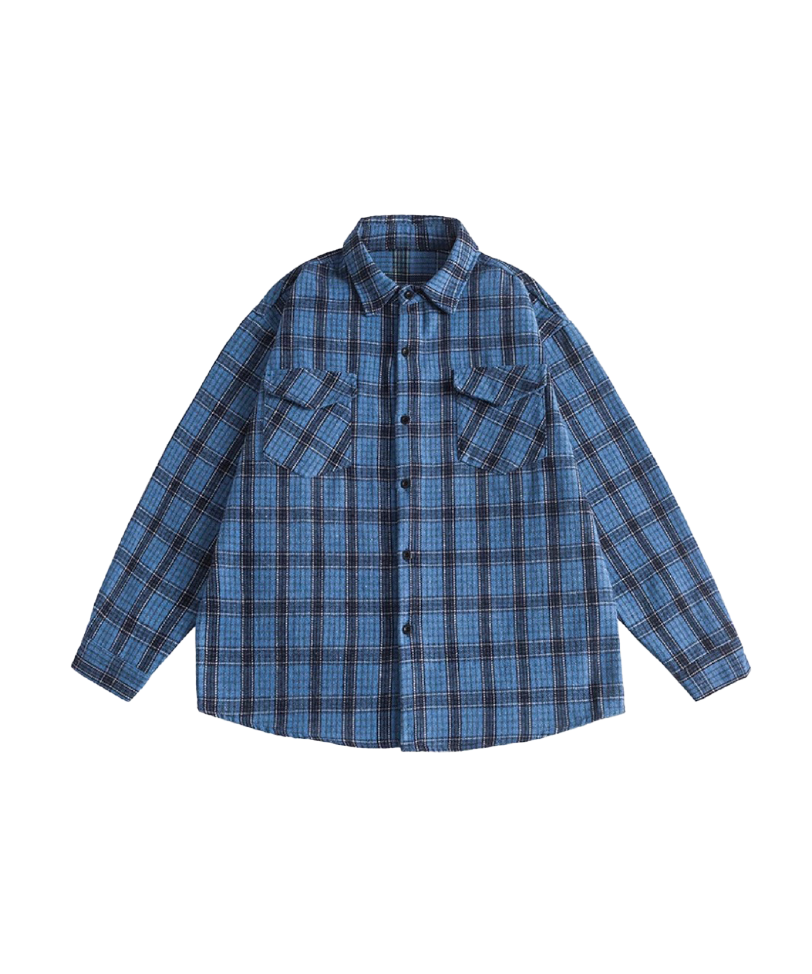 Plaid Sanding Shirt