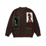 Chess Jacquard Cardigan