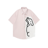 Cheerful Doggy Print Shirt