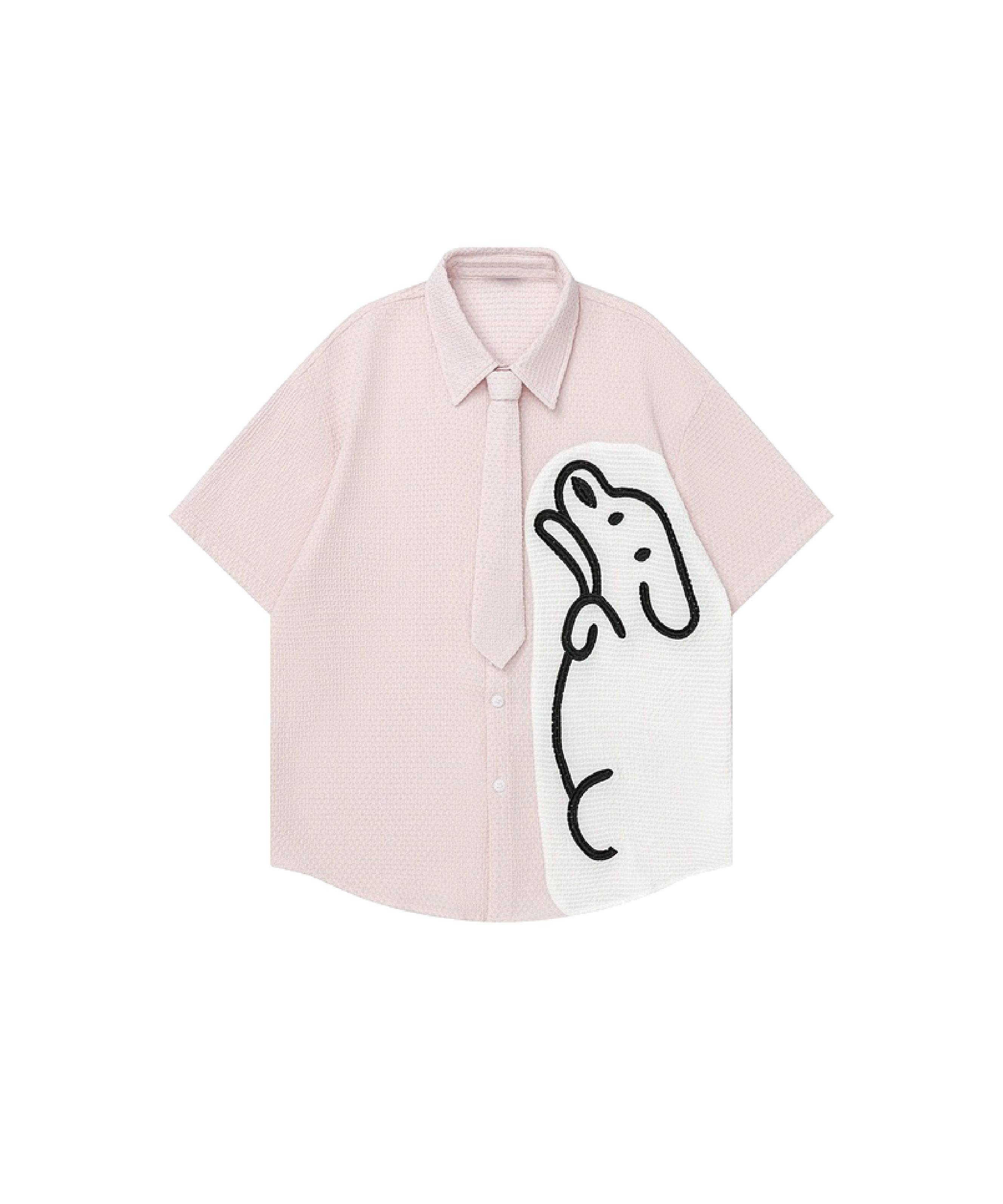 Cheerful Doggy Print Shirt