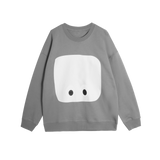 Pre-Order / Beige Motif Monster Sweater