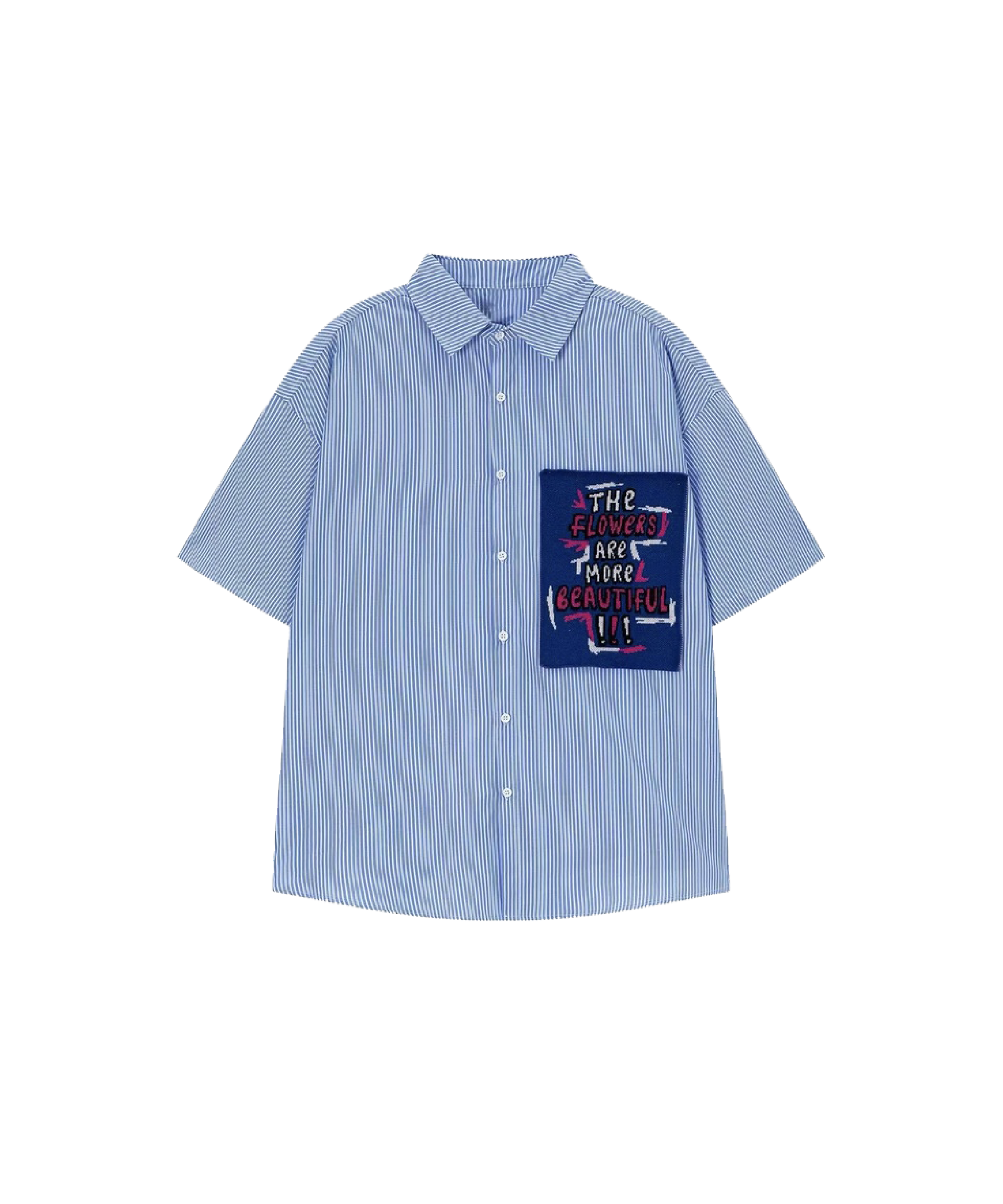 Graffiti Pocket Stripe Shirt – U:UME