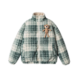 Bear Check Down Coat