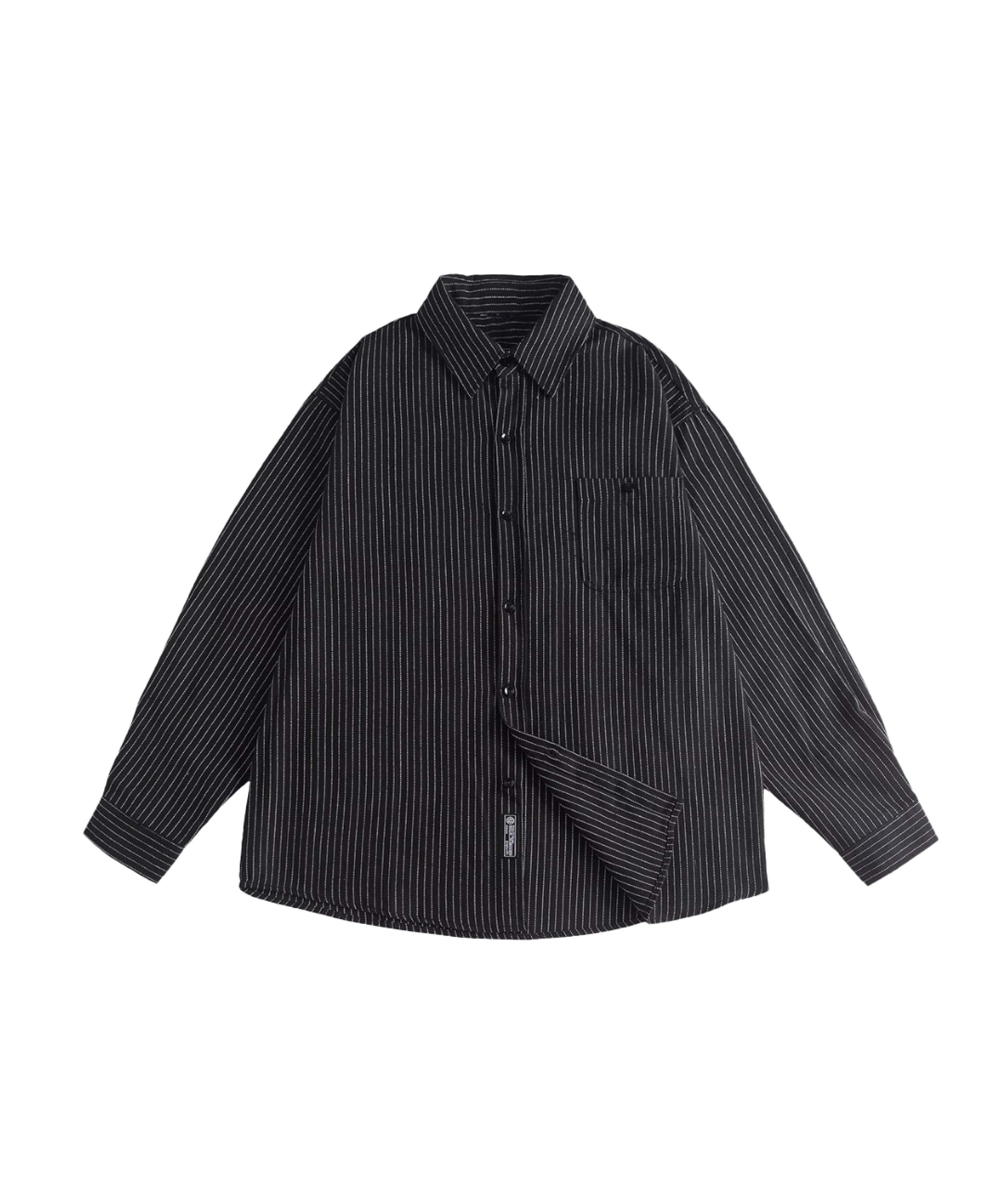 Texture Vertical Stripe Shirt