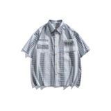 Mixing Check Shirt