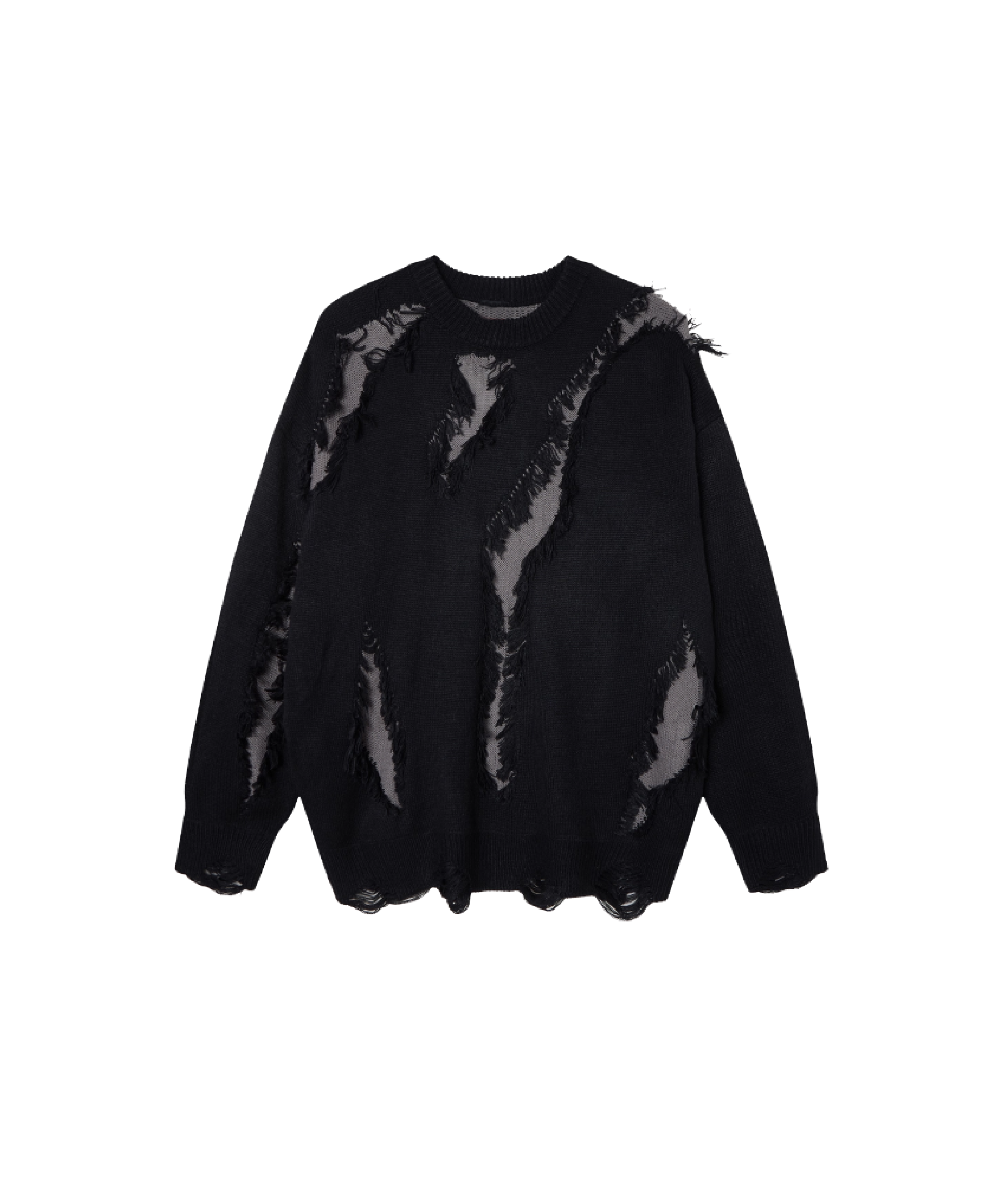 Broken Fringe Sweater