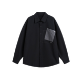 Playful Pocket Emboss Shirt